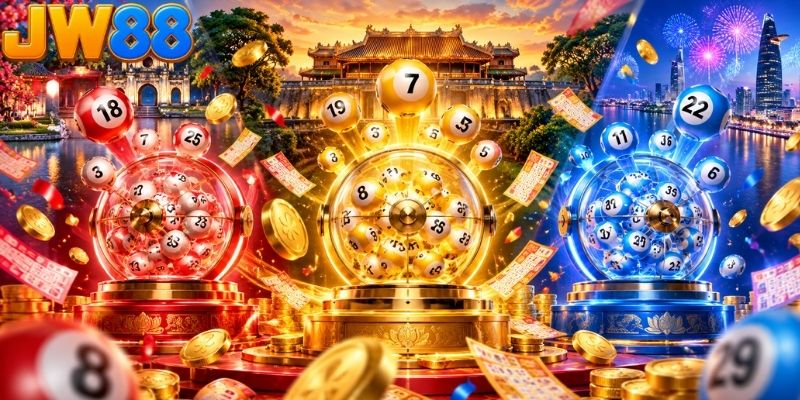 Xổ số 3 miền có nhiều khung giờ mở thưởng