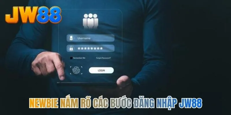 Newbie nắm rõ các bước đăng nhập JW88