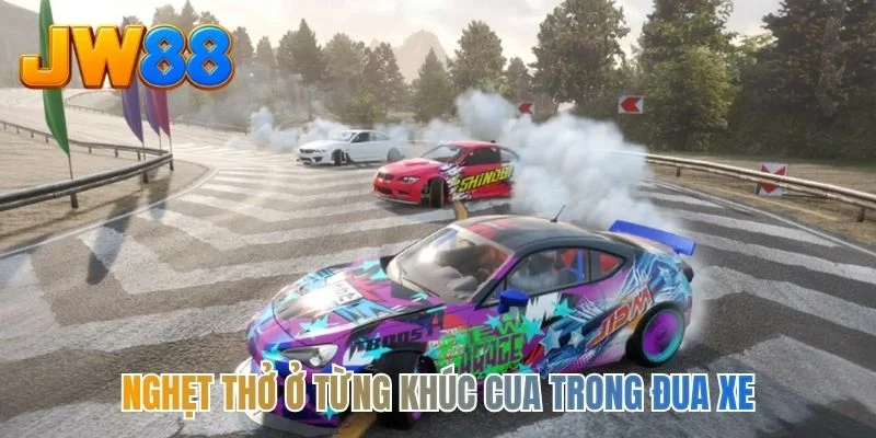 Nghẹt thở ở từng khúc cua trong đua xe